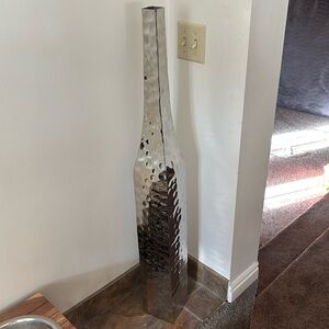 Z Gallerie silver vase 42”